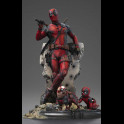 IRON STUDIOS - Deadpool & Wolverine Deadpool 1/10 statue