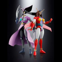 BANDAI - Great Mazinger Soul of Chogokin Diecast Action Figures GX-114 Janus & GX-12R Venus A Set 17 cm