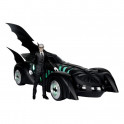 McFARLANE - Batman Forever DC Multiverse Action Figure with Vehicle Alfred Pennyworth & Batmobile (Gold Label) 79 cm