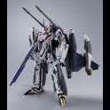 BANDAI - Macross Frontier DX Chogokin Action Figure Tornado Messiah Valkyrie Alto Saotome Use Revival Ver. 25 cm