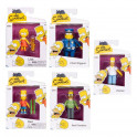 JAKKS - Simpsons Mini Figure Wave 1 6 cm Set completo (5 pezzi)